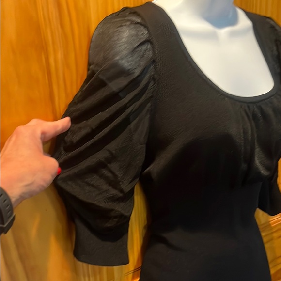 Boston Proper Elegant Black Women's Top - Picture 3 of 8